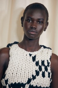 Backstage at JW Anderson Spring 2025 Ready-To-Wear Collection at London Fashion Week