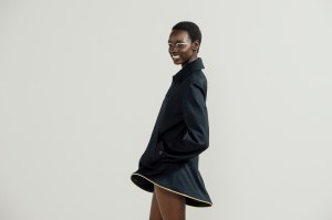 Backstage at Loewe Spring 2025 Ready-to-Wear Collection at Paris Fashion Week