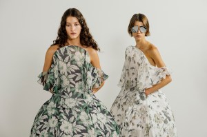 Backstage at Loewe Spring 2025 Ready-to-Wear Collection at Paris Fashion Week
