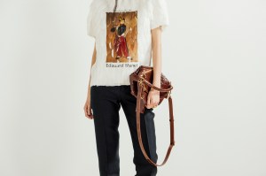 Backstage at Loewe Spring 2025 Ready-to-Wear Collection at Paris Fashion Week