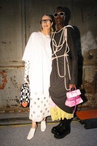 Backstage at Moschino Spring 2025 Ready-To-Wear Collection at Milan Fashion Week