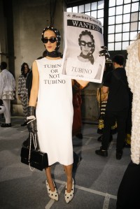 Backstage at Moschino Spring 2025 Ready-To-Wear Collection at Milan Fashion Week
