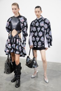 Backstage at Rabanne Spring 2025 Collection at Paris Fashion Week