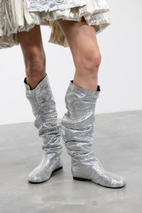 Backstage at Rabanne Spring 2025 Collection at Paris Fashion Week