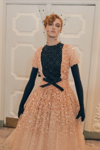 Backstage at Richard Quinn Spring 2025 Ready-To-Wear Collection at London Fashion Week