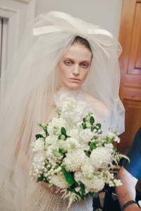 Backstage at Richard Quinn Spring 2025 Ready-To-Wear Collection at London Fashion Week