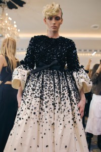 Backstage at Richard Quinn Spring 2025 Ready-To-Wear Collection at London Fashion Week