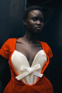 Backstage at Richard Quinn Spring 2025 Ready-To-Wear Collection at London Fashion Week