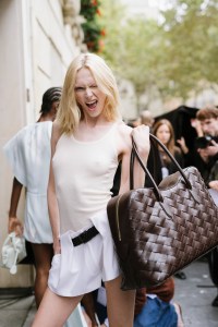 Backstage at Stella McCartney Spring 2025 Ready-to-Wear Collection at Paris Fashion Week
