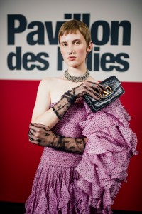 Backstage at Valentino Spring 2025 Ready-to-Wear Collection at Paris Fashion Week