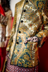 Backstage at Valentino Spring 2025 Ready-to-Wear Collection at Paris Fashion Week