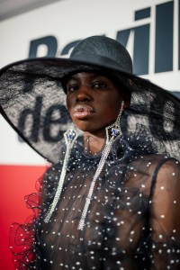 Backstage at Valentino Spring 2025 Ready-to-Wear Collection at Paris Fashion Week
