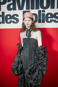 Backstage at Valentino Spring 2025 Ready-to-Wear Collection at Paris Fashion Week