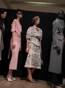 Backstage at Vivienne Westwood Spring 2025 Ready-to-Wear Collection at Paris Fashion Week