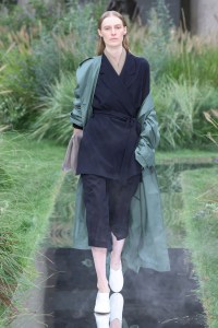 Boss Spring 2025 Ready-To-Wear Collection at Milan Fashion WeekModel on the runway at Boss RTW Spring 2025 as part of Milan Ready to Wear Fashion Week on September 18, 2024 in Milan, Italy.