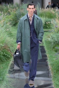 Boss Spring 2025 Ready-To-Wear Collection at Milan Fashion WeekModel on the runway at Boss RTW Spring 2025 as part of Milan Ready to Wear Fashion Week on September 18, 2024 in Milan, Italy.