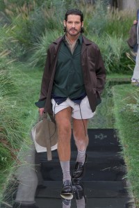Boss Spring 2025 Ready-To-Wear Collection at Milan Fashion WeekModel on the runway at Boss RTW Spring 2025 as part of Milan Ready to Wear Fashion Week on September 18, 2024 in Milan, Italy.