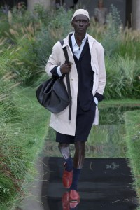 Boss Spring 2025 Ready-To-Wear Collection at Milan Fashion WeekModel on the runway at Boss RTW Spring 2025 as part of Milan Ready to Wear Fashion Week on September 18, 2024 in Milan, Italy.
