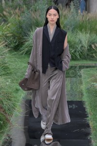 Boss Spring 2025 Ready-To-Wear Collection at Milan Fashion WeekModel on the runway at Boss RTW Spring 2025 as part of Milan Ready to Wear Fashion Week on September 18, 2024 in Milan, Italy.