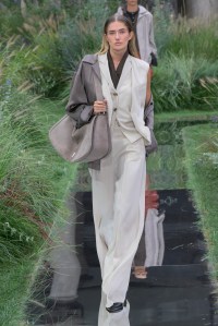 Boss Spring 2025 Ready-To-Wear Collection at Milan Fashion WeekModel on the runway at Boss RTW Spring 2025 as part of Milan Ready to Wear Fashion Week on September 18, 2024 in Milan, Italy.