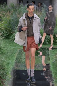 Boss Spring 2025 Ready-To-Wear Collection at Milan Fashion WeekModel on the runway at Boss RTW Spring 2025 as part of Milan Ready to Wear Fashion Week on September 18, 2024 in Milan, Italy.