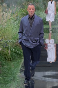Boss Spring 2025 Ready-To-Wear Collection at Milan Fashion WeekModel on the runway at Boss RTW Spring 2025 as part of Milan Ready to Wear Fashion Week on September 18, 2024 in Milan, Italy.