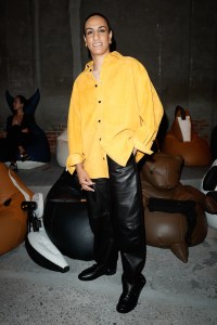 Imane Khelif at Bottega Veneta Spring 2025 Ready-to-Wear Show at Milan Fashion Week