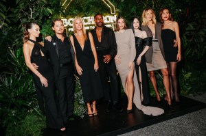Ari Fournier, Cole Sprouse, Gwyneth Paltrow, Colman Domingo, Hailee Steinfeld, Mina Myoi, Anja Rubik and Alexa Chung at the Boucheron In America event during New York Ready to Wear Fashion Week held at Cooper Hewitt, Smithsonian Design Museum on September 10, 2024 in New York, New York.