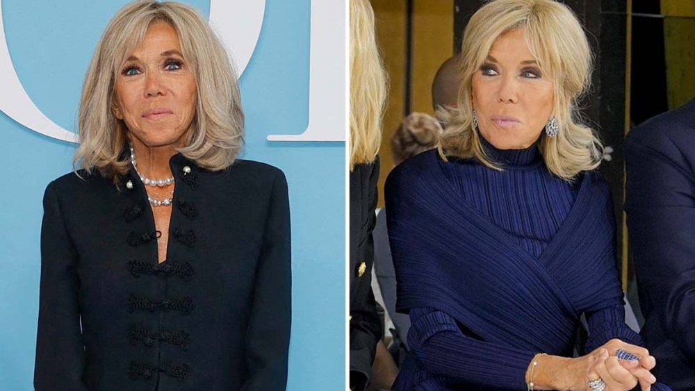 Brigitte Macron, Dior, Balmain, front row, spring 2025, paris fashion week