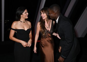 Monica Barbaro, Dakota Johnson and Damson Idris