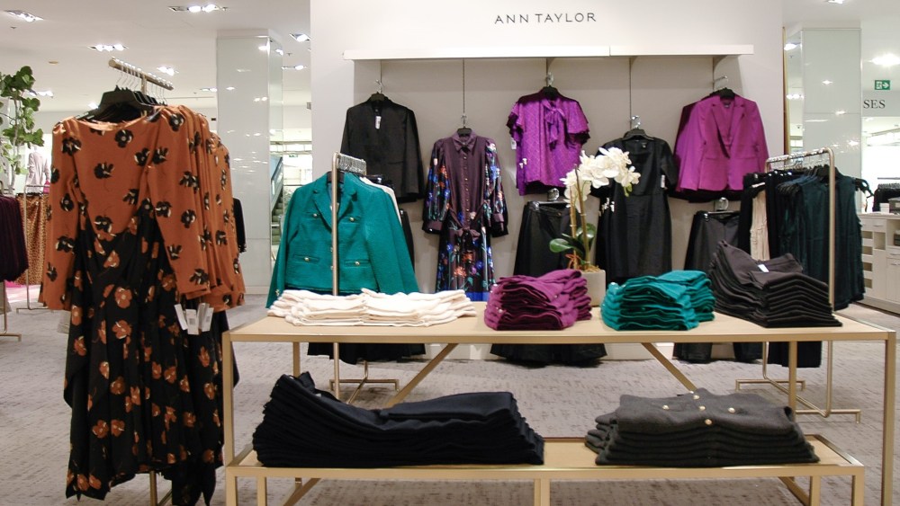 Ann Taylor inside Hudson's Bay.