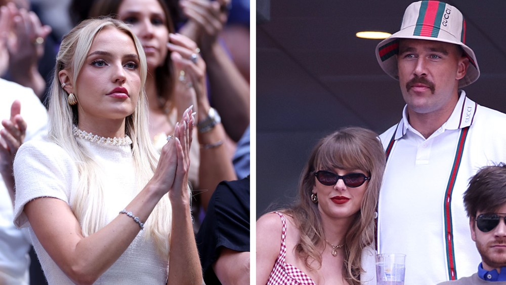 Morgan Riddle, girlfriend of Taylor Fritz of the United States attends his Men's Singles Final match against Jannik Sinner of Italy on Day Fourteen of the 2024 US Open at USTA Billie Jean King National Tennis Center on September 08, 2024 in the Flushing neighborhood of the Queens borough of New York City.
