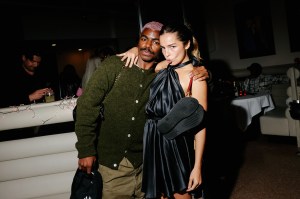 Tyrell Hampton and Addison Rae