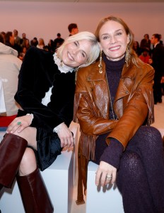 Selma Blair and Diane Kruger at Chloé Spring 2025 Ready-to-Wear Show