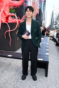 Glenn Yong at the Coach Spring 2025 Ready-to-Wear show