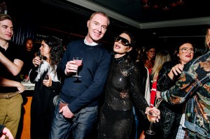 Stuart Vevers and Lisa Rinna