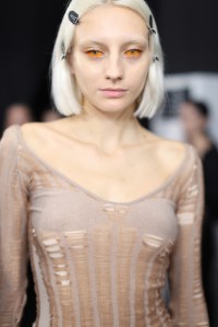Backstage at Diesel Spring 2025 Ready-To-Wear Collection at Milan Fashion Week