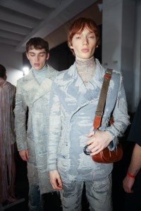 Backstage at Diesel Spring 2025 Ready-To-Wear Collection at Milan Fashion Week