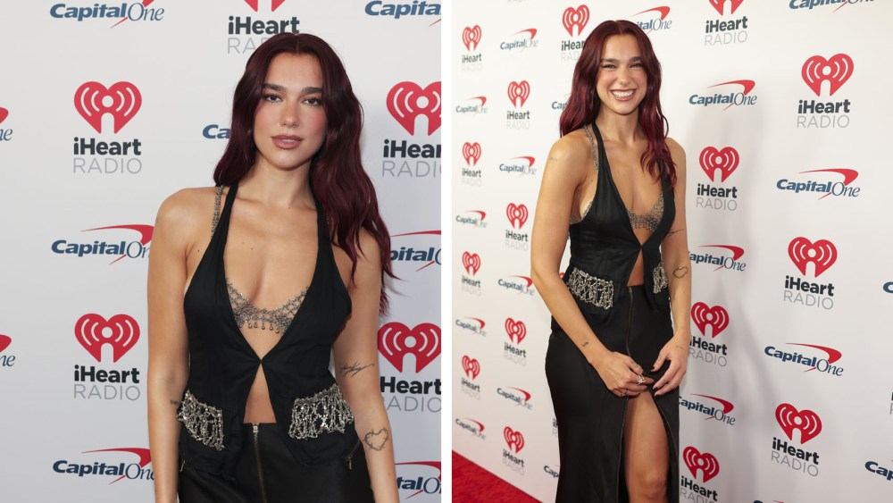 Dua Lipa attending the 2024 IHeartRadio Music Festival in Las Vegas, Nevada on September 20.
