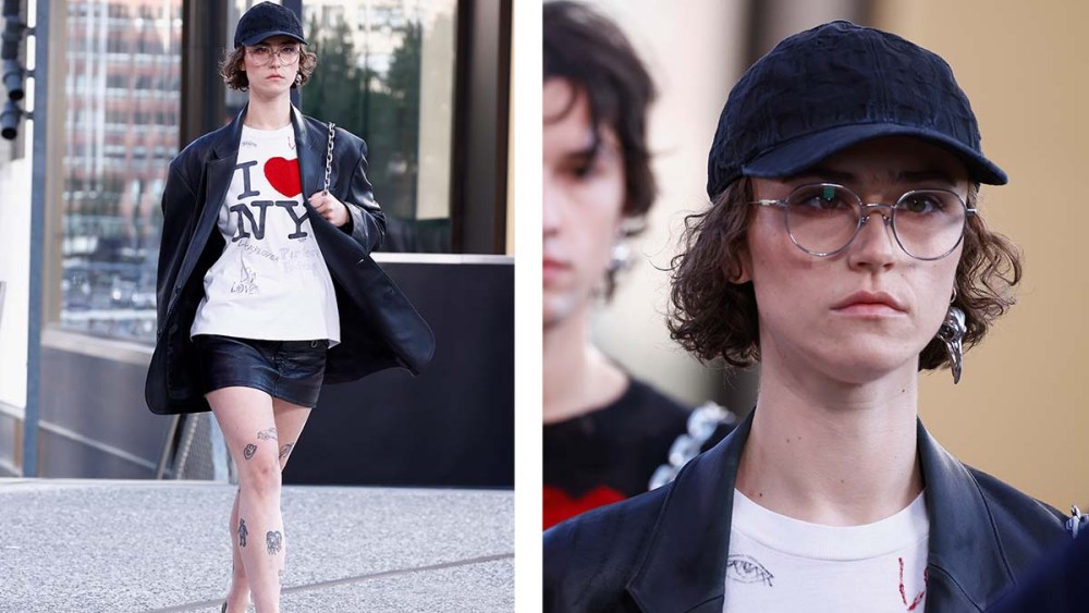 kamala harris stepdaughter model ella Emhoff, NYFW, Coach, runway, New York fashion week, spring 2025 runway, doug emhoff daughter