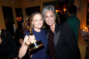 Jodie Foster and Alexandra Hedison