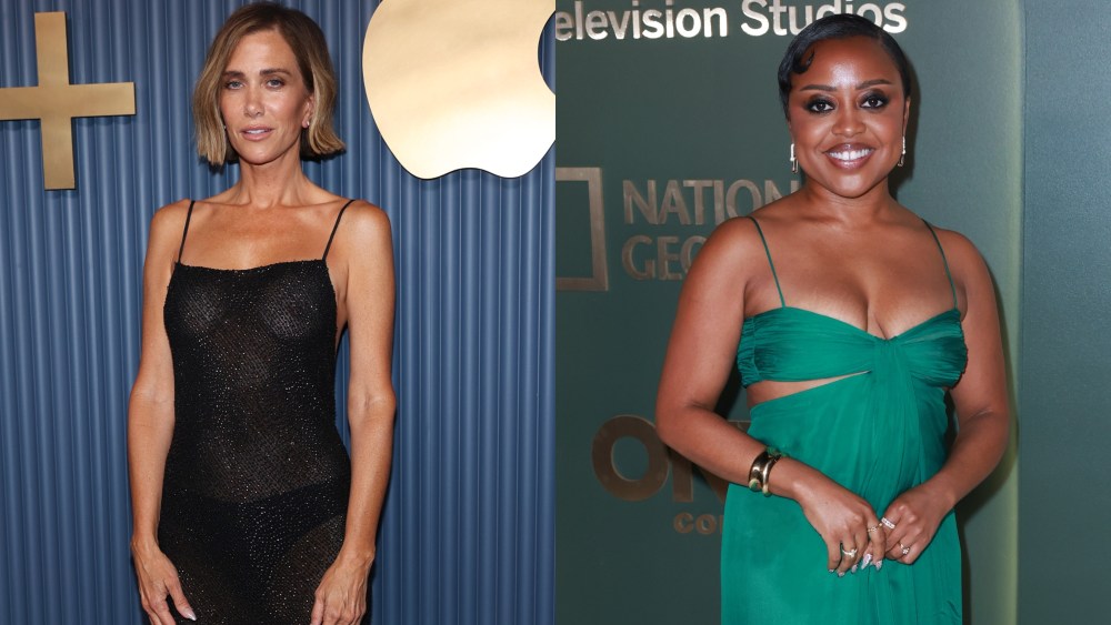 kristen wiig, quinta brunson, emmy award after party