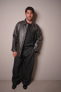 Ignazio Moser at the Emporio Armani Spring 2025 Ready-to-Wear show