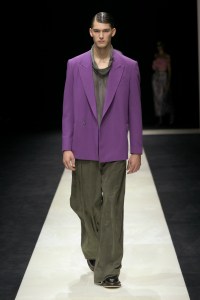 Emporio Armani Spring 2025 Ready-To-Wear Collection at Milan Fashion Week