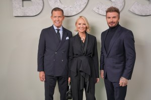 Front Row at Boss Spring 2025 Reatdy-To-Wear Collection at Milan Fashion Week