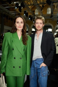 Michelle Dockery and Joe Alwyn at JW Anderson Ready-To-Wear