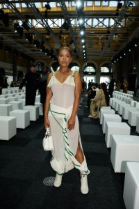 Antonia Thomas at JW Anderson Ready-To-Wear Collection at London Fashion Week