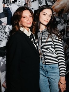 Natalie Massenet and Isabella Massenet