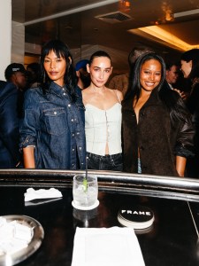 Amira Ahmed, Rebecca Dayan and Taylour Paige