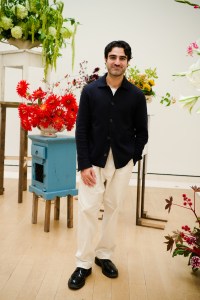 Adam Baidawi at S.S. Daley RTW Spring 2025 as part of London Ready to Wear Fashion Week on September 13, 2024 in London, England.